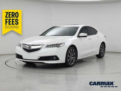 White 2015 Acura TLX