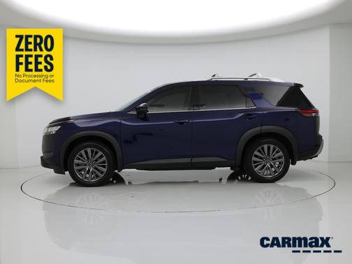 Blue 2023 Nissan Pathfinder SL