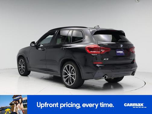 Black 2020 BMW X3 sDrive30i