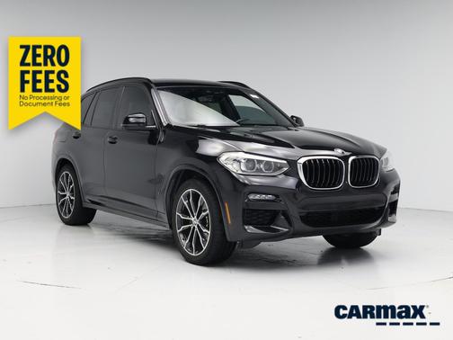 Black 2020 BMW X3 sDrive30i