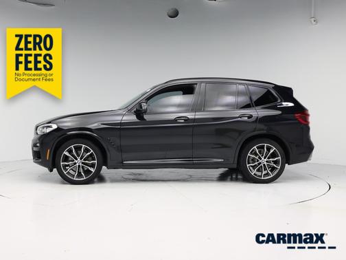 Black 2020 BMW X3 sDrive30i