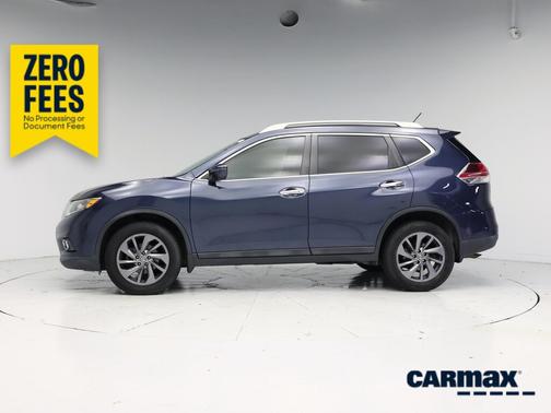 Blue 2016 Nissan Rogue SL
