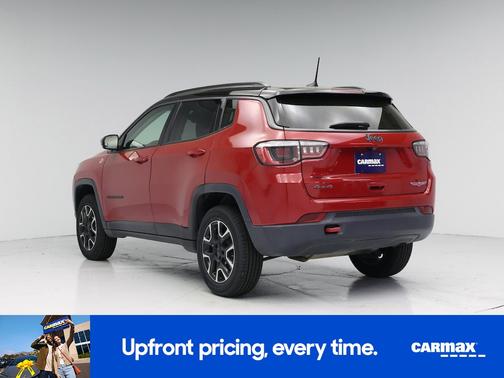 Red 2020 Jeep Compass Trailhawk