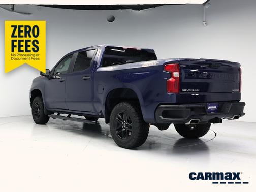 Blue 2022 Chevrolet Silverado 1500 Custom Trail Boss