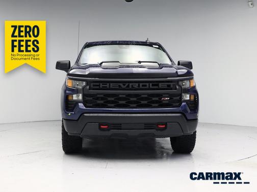 Blue 2022 Chevrolet Silverado 1500 Custom Trail Boss