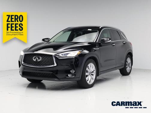 Black 2022 INFINITI QX50 Luxe