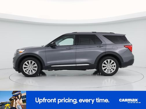 Gray 2022 Ford Explorer Limited