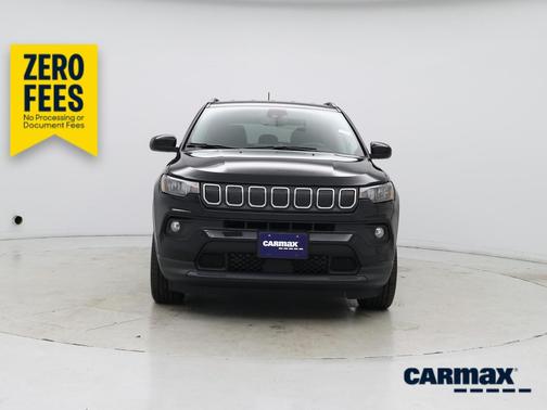 Black 2022 Jeep Compass Latitude Lux