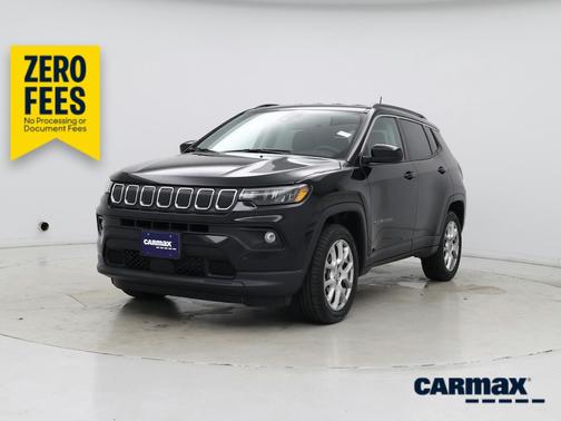 Black 2022 Jeep Compass Latitude Lux