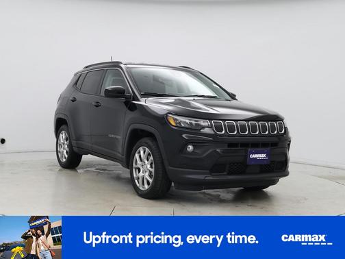 Black 2022 Jeep Compass Latitude Lux