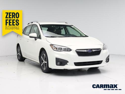 White 2019 Subaru Impreza 2.0I Premium