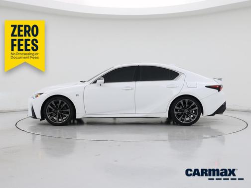 White 2024 Lexus IS 350 F-Sport
