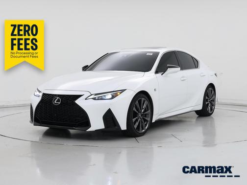 White 2024 Lexus IS 350 F-Sport