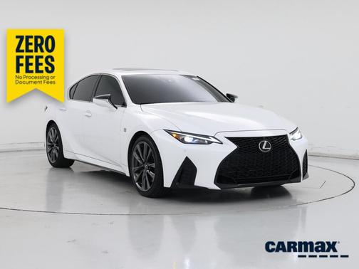 White 2024 Lexus IS 350 F-Sport