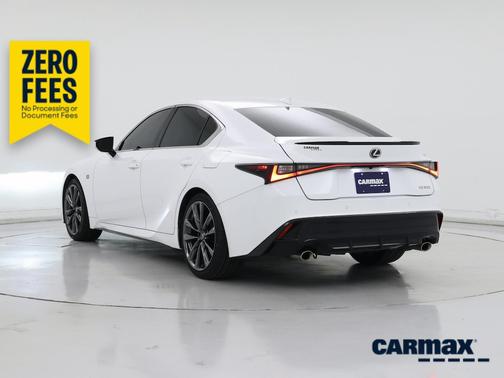 White 2024 Lexus IS 350 F-Sport