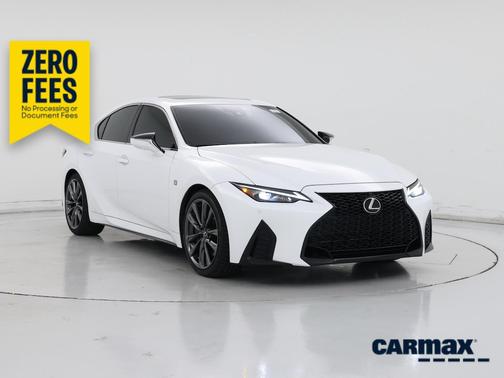White 2024 Lexus IS 350 F-Sport