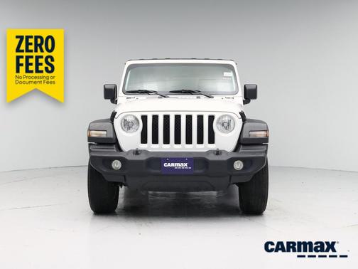 White 2021 Jeep Wrangler Unlimited Sport S