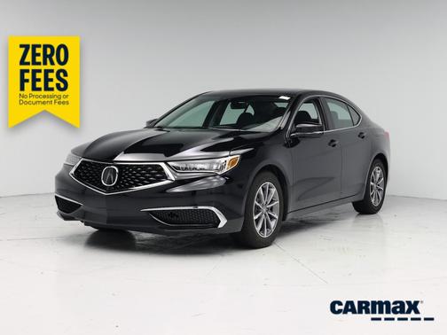 Black 2020 Acura TLX Technology