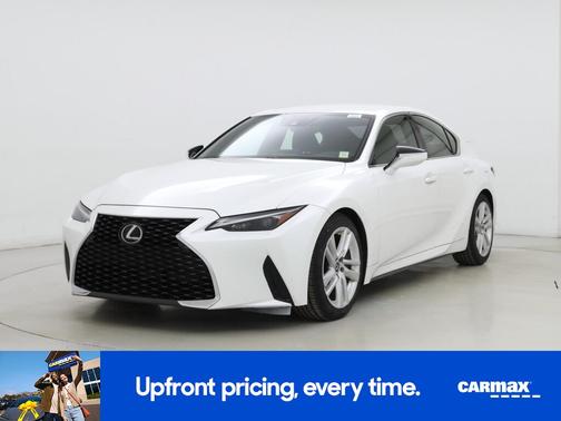 White 2022 Lexus IS 300