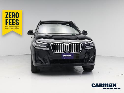 Black 2022 BMW X3 sDrive30i
