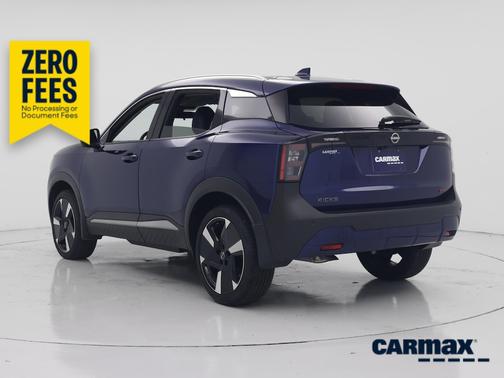 Blue 2025 Nissan Kicks SR