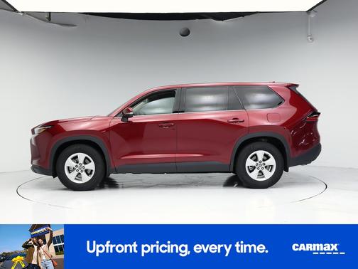 Red 2025 Toyota Grand Highlander LE