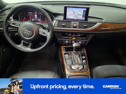 Black 2015 Audi A6 Premium Plus
