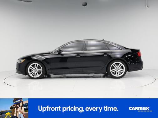 Black 2015 Audi A6 Premium Plus