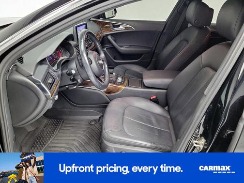 Black 2015 Audi A6 Premium Plus