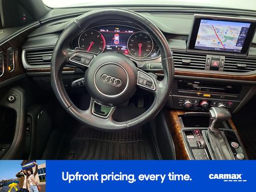 Black 2015 Audi A6 Premium Plus