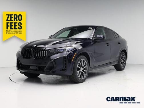 Black 2024 BMW X6 xDrive40i