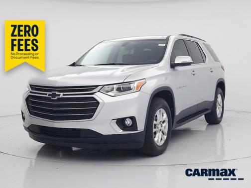 Silver 2021 Chevrolet Traverse LT Leather