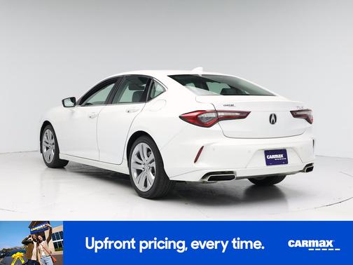 White 2021 Acura TLX Technology