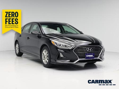 Black 2018 Hyundai SONATA SE