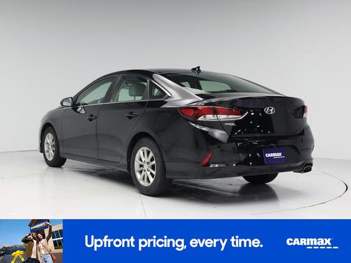 Black 2018 Hyundai SONATA SE