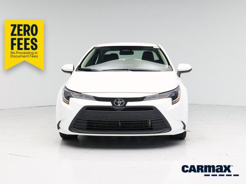 White 2024 Toyota Corolla LE