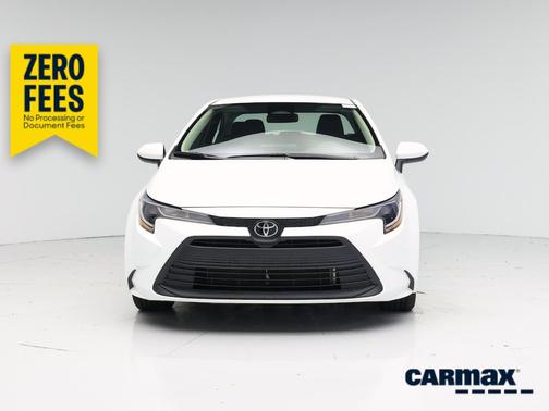 White 2024 Toyota Corolla LE
