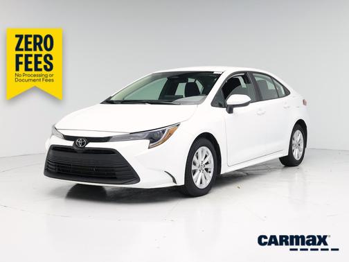 White 2024 Toyota Corolla LE