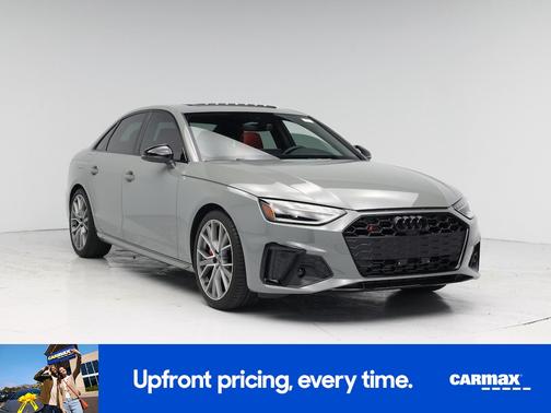 Gray 2022 Audi S4 Premium Plus