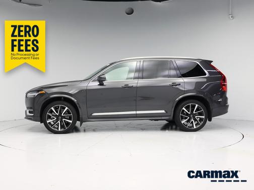 Gray 2024 Volvo XC90 B6 Ultimate Bright Theme