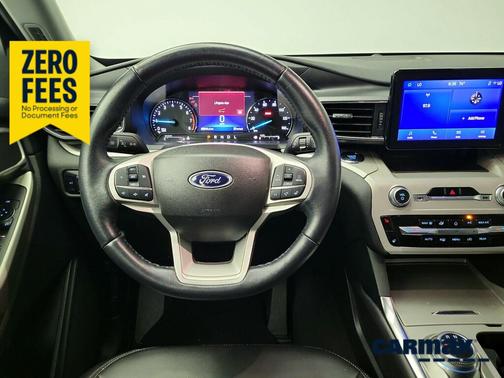 Silver 2023 Ford Explorer XLT