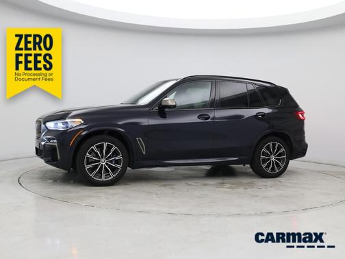 Black 2020 BMW X5 M50i