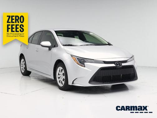 Silver 2021 Toyota Corolla LE