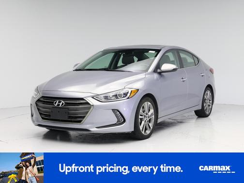 Gray 2017 Hyundai ELANTRA Limited