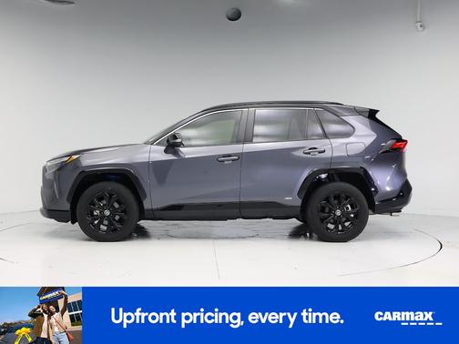 Gray 2023 Toyota RAV4 Hybrid XSE