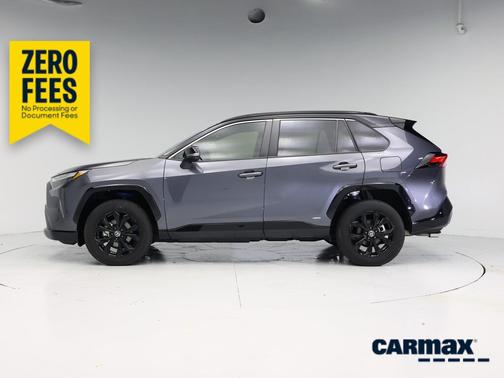 Gray 2023 Toyota RAV4 Hybrid XSE