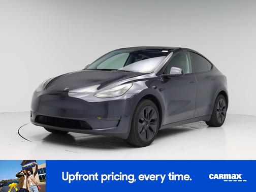 Gray 2025 Tesla Model Y Long Range