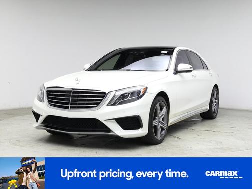 White 2015 Mercedes-Benz S-Class