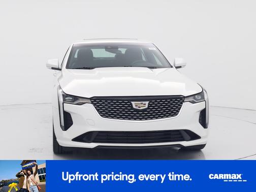 White 2021 Cadillac CT4 Luxury