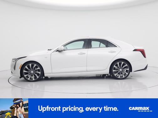 White 2021 Cadillac CT4 Luxury